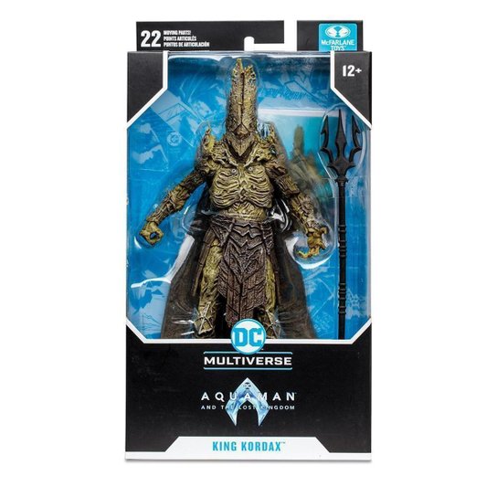 Boneco Action Figure Mcfarlane 7” Filme Aquaman 2 - King Kordax