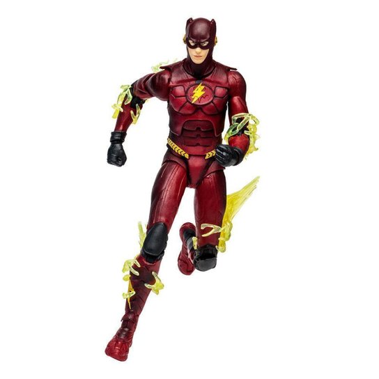 Boneco Action Figure Mcfarlane 7” Filme Flash - Flash Traje Do Batman