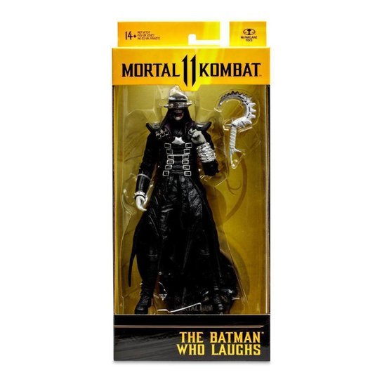Boneco Action Figure McFarlane 7” Mortal Kombat Batman que Ri