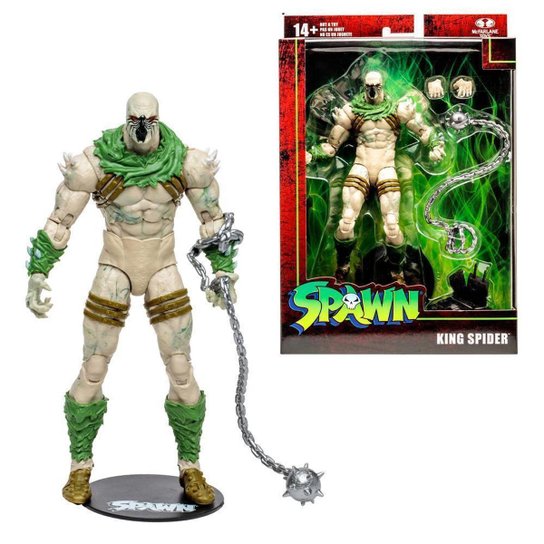 Boneco Action Figure Mcfarlane 7” Spawn King Spider