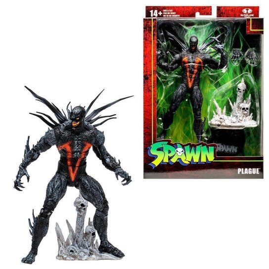 Boneco Action Figure Mcfarlane 7” Spawn Plague