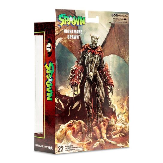 Boneco Action Figure Mcfarlane 7” The Nightmare Spawn