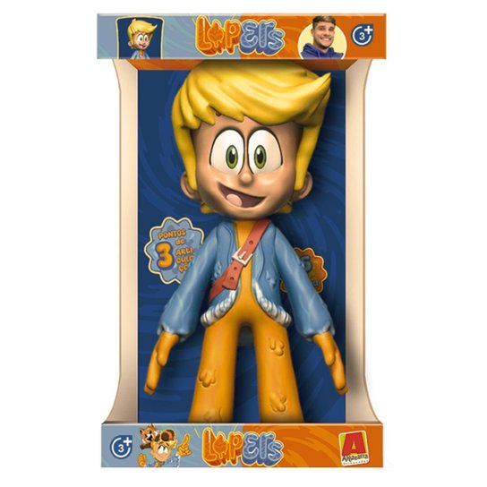 Boneco Articulado Vinil Lopers Algazarra