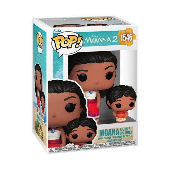 Boneco Funko Pop! & Buddy Disney Moana 2 - Moana e Simea