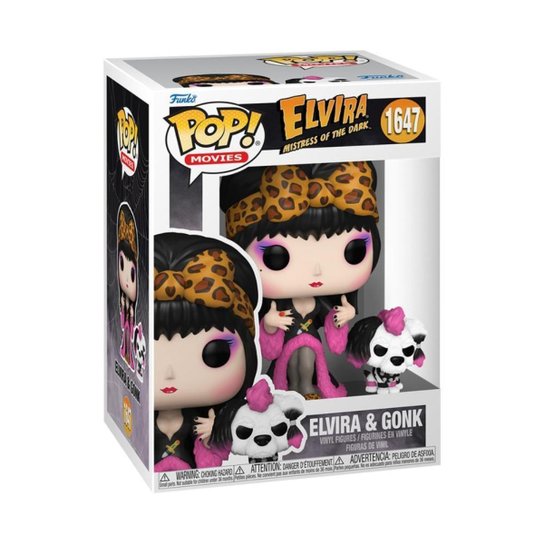Boneco Funko Pop! & Buddy Elvira - Elvira e Gonk