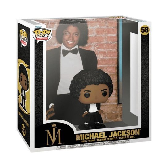 Boneco Funko Pop! Album Cover - Michael Jackson Off the Wall