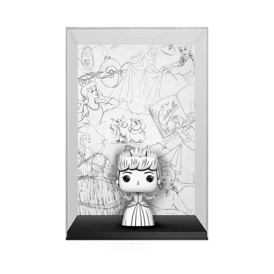 Boneco Funko Pop! Art Cover Disney Esboços - Cinderela