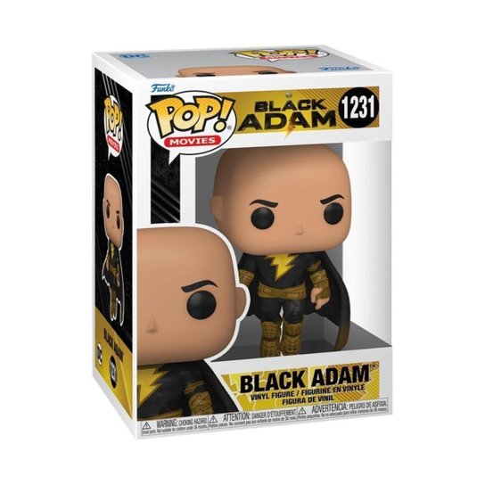 Boneco Funko POP! DC Comics - Adão Negro com Capa