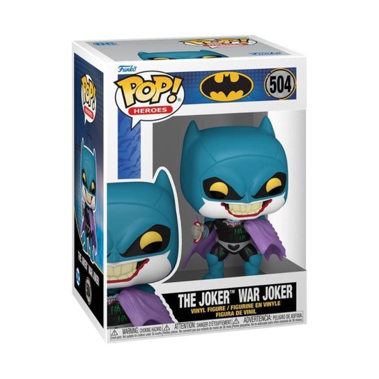 Boneco Funko POP! DC Comics - Batman War Zone - Joker