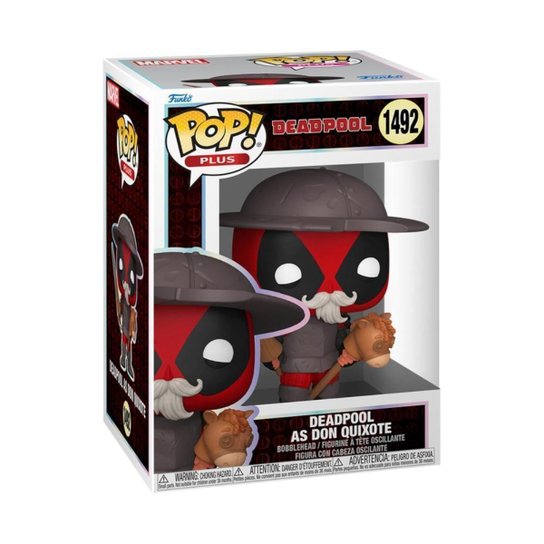 Boneco Funko Pop! Deadpool Literaruta Clássica - Don Quixote