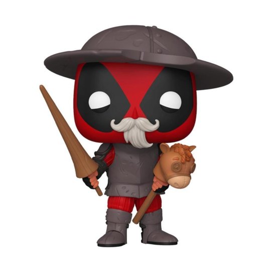 Boneco Funko Pop! Deadpool Literaruta Clássica - Don Quixote