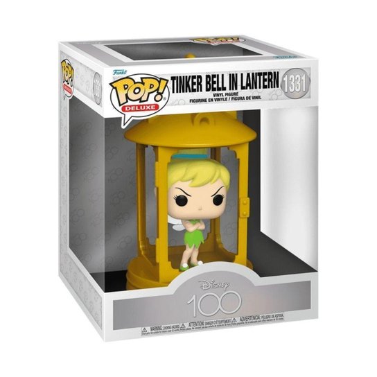 Boneco Funko POP! Deluxe - Disney Peter Pan - Sininho na Lanterna