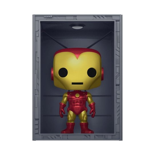 Boneco Funko POP! Deluxe Hall Of Armor: Iron Man Model 4