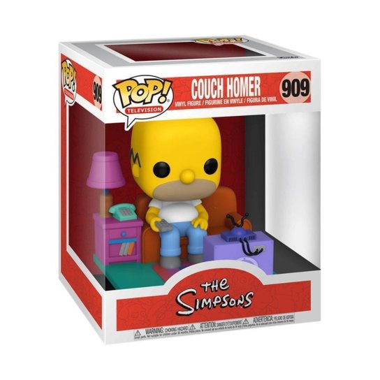 Boneco Funko POP! Deluxe Os Simpsons - Homer no Sofá
