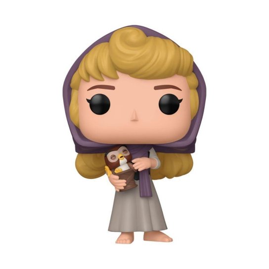 Boneco Funko POP! Disney - A Bela Adormecida 65 anos - Aurora com Coruja