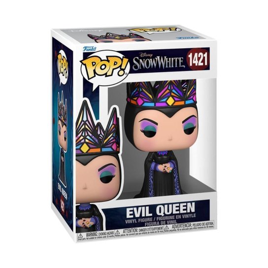 Boneco Funko Pop! Disney Branca de Neve Rainha Má Vest Preto