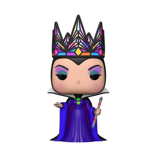 Boneco Funko Pop! Disney Branca de Neve Rainha Má Vest Roxo