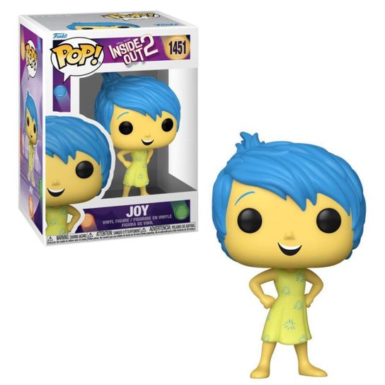 Boneco Funko POP! Disney Divertida Mente 2 - Alegria