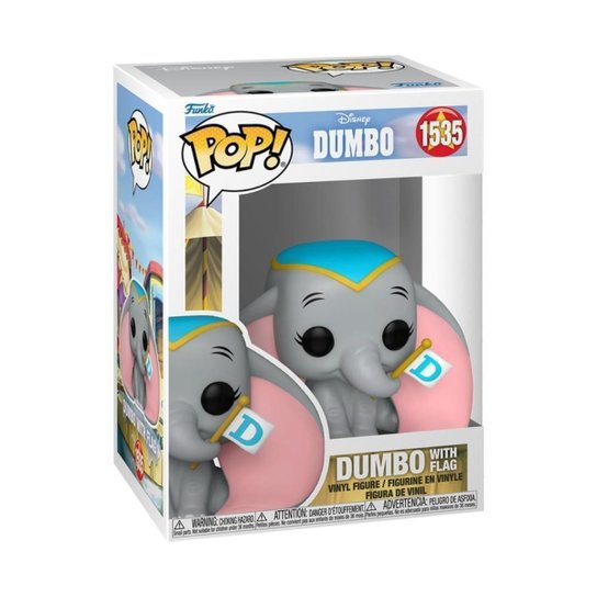 Boneco Funko Pop! Disney Dumbo - Dumbo com Bandeira