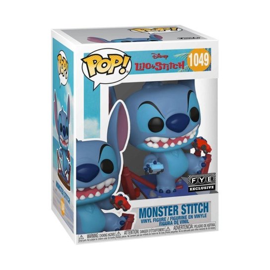 Boneco Funko Pop! Disney - Lilo & Stitch - Stitch Monstro