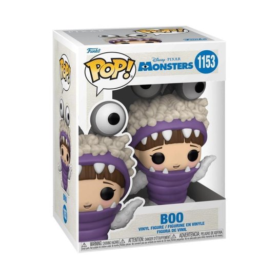 Boneco Funko POP! Disney Monstros S.A. - Boo com Fantasia