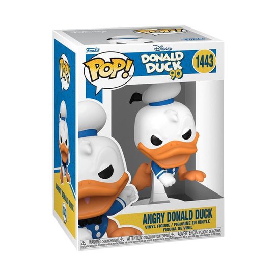 Boneco Funko POP! Disney Pato Donald 90 anos - Irritado