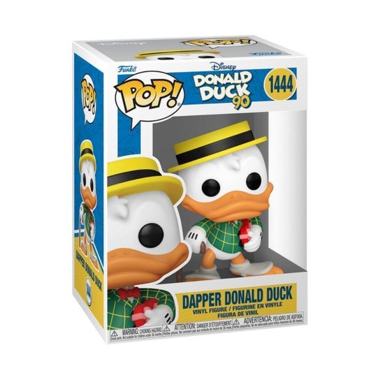 Boneco Funko POP! Disney - Pato Donald 90 Anos - Pato Donald Elegante