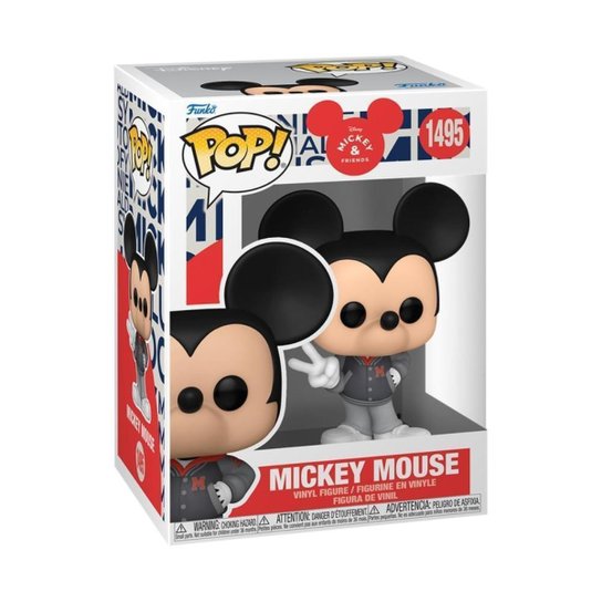 Boneco Funko Pop! Disney Vida Real - Mickey de Moletom