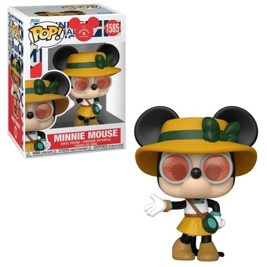 Boneco Funko Pop! Disney Vida Real - Minnie no Festival