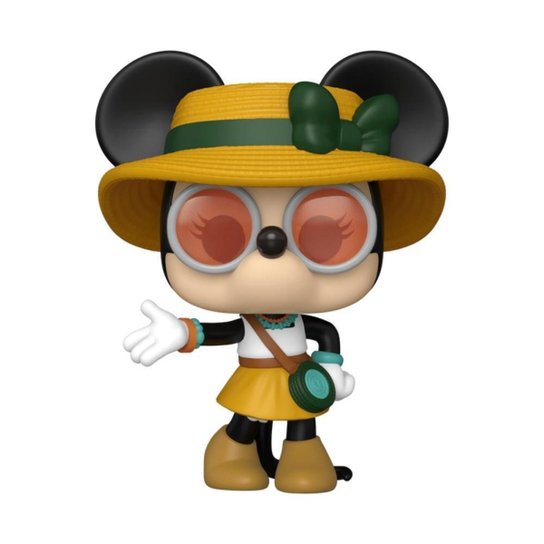 Boneco Funko Pop! Disney Vida Real - Minnie no Festival