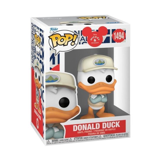 Boneco Funko Pop! Disney Vida Real - Pato Donald de Moletom