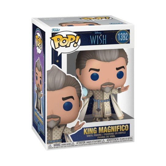Boneco Funko POP! Disney Wish - Rei Magnifico