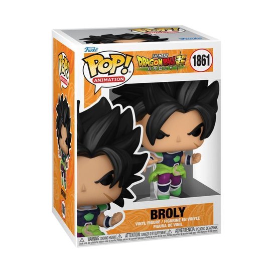Boneco Funko Pop! Dragon Ball Super: Broly - Broly
