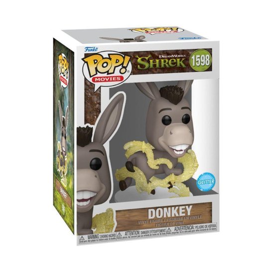Boneco Funko Pop! DreamWorks Shrek 30 Anos - Burro
