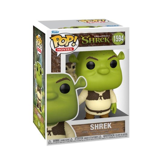 Boneco Funko Pop! DreamWorks Shrek 30 Anos - Shrek com Balão