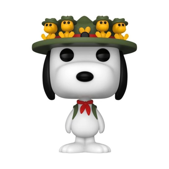 Boneco Funko Pop! Ed. Limit SDCC24 CB Snoopy com Escoteiros