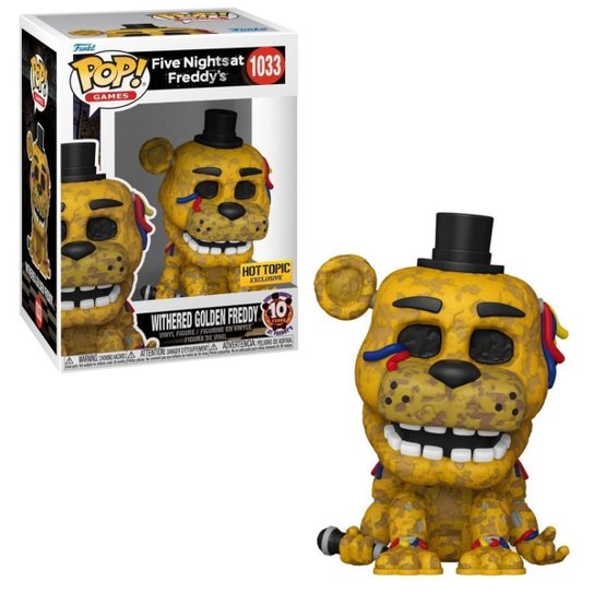 Boneco Funko Pop! Five Nights at Freddy's  Golden Freddy