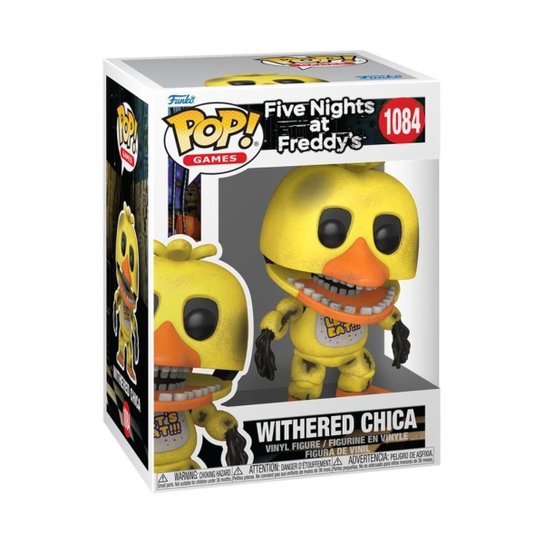 Boneco Funko Pop! Five Nights at Freddy's - Withered Chica