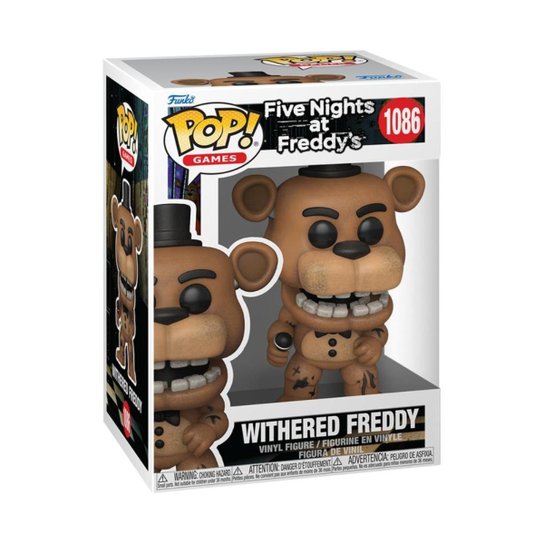 Boneco Funko Pop! Five Nights at Freddy's - Withered Freddy