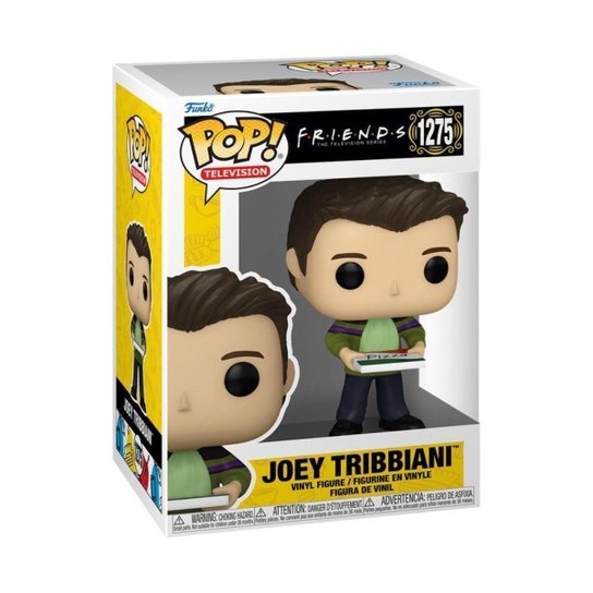 Boneco Funko POP! Friends - Joey com Pizza