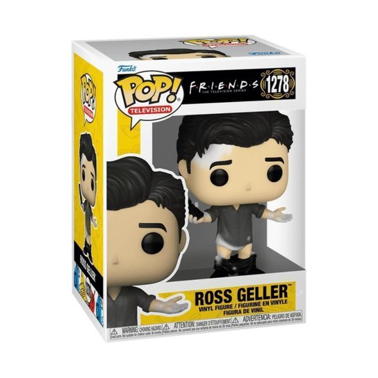 Boneco Funko Pop! Friends - Ross com Calça de Couro