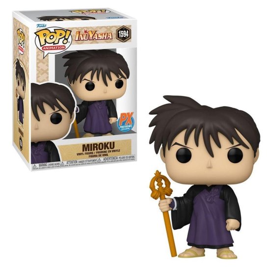 Boneco Funko POP! InuYasha - Miroku