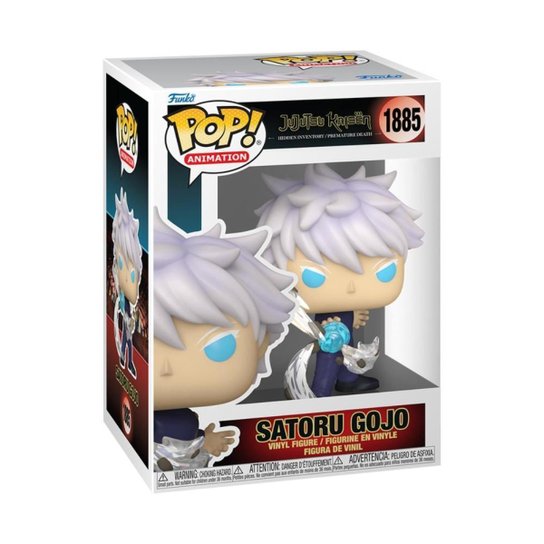 Boneco Funko Pop! Jujutsu Kaisen Satoru Gojo Técnica Maldita