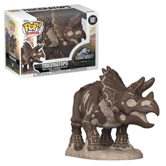 Boneco Funko Pop! Jurassic Park - Fóssil do Triceratops