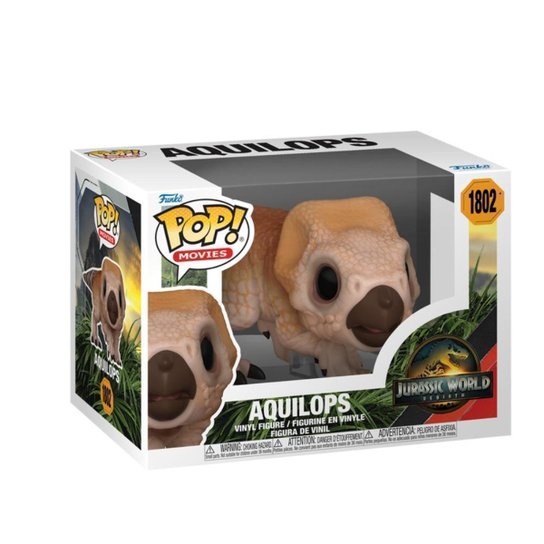 Boneco Funko Pop! Jurassic World Recomeço - Aquilops