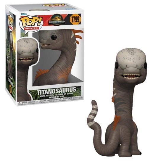 Boneco Funko Pop! Jurassic World Recomeço - Titanossauro