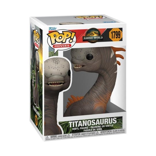 Boneco Funko Pop! Jurassic World Recomeço - Titanossauro