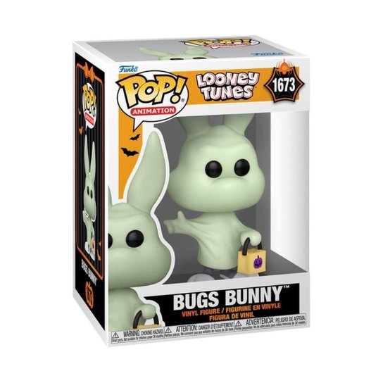 Boneco Funko Pop! Looney Toones - Pernalonga de Fantasma