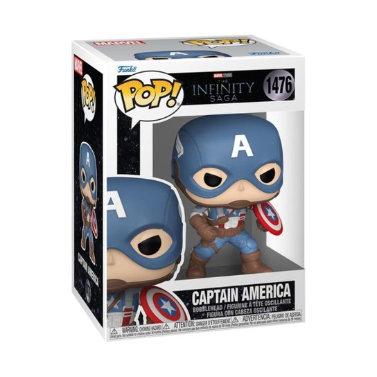 Boneco Funko Pop! Marvel Capitão América 1 - Capitão América