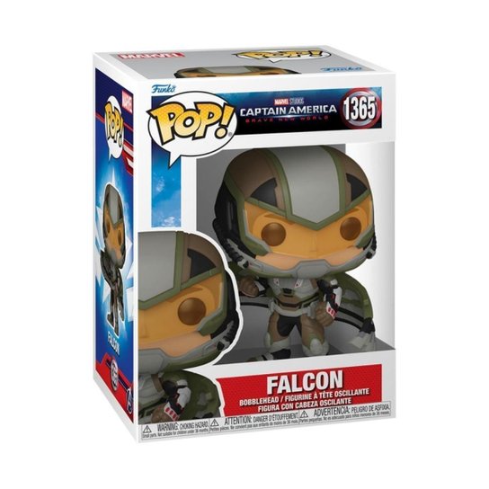 Boneco Funko Pop! Marvel Capitão América 4 Falcão (Joaquin)